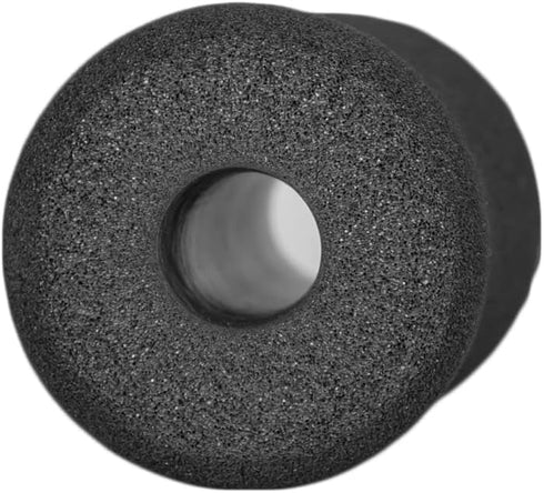 Sponge Foam Foot Pad Roller Pair for Replacing Gym Equipment, Suitable for 1-inch Rod
