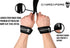 Gymreapers Lifting Wrist Straps for Weightlifting, Bodybuilding, Powerlifting, Padded Neoprene with 18 inch Cotton