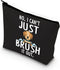 BDPWSS Dog Groomer Makeup Bag - Pet Hairdresser Gift for Women, Dog Salon Toiletry Bag for Fur Mama