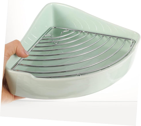 Chinchilla Abaodam Small Pet Cage Supply Bunny Litter Box Ceramic Pet Toilet Hamster Potty Rabbit Toilet Box