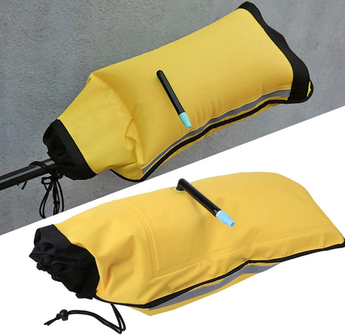 SUNGOOYUE Kayak Paddle Floating Bag, Inflatable Paddle Float Bag for Kayak Canoe Paddles Cover Storage