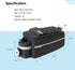RAYMACE Bike Rear Rack Cooler Bag with Tail Light - Versatile Storage for Warm or Cold Items