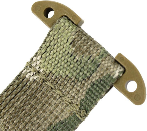 Tactical Gear Clip Clash Hook, Hanging Carabiner T-Mount MOLLE Webbing Battle Belt Clip Accessories