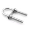 heyous Stainless Steel Marine Boat Stern Bow Eye Tie Down U Bolt, 1/2" Dia, 3" Thread Length Boat Accessories