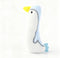 Ripitserndi Cat Toy Interactive Toy Cute Plush Kittens Kitty Penguin Shaped Toy, White