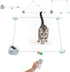 ICECTR Interactive Cat Toy for Indoor Cats,Electric Remote Control Cat Chaser,Auto/Manual Control DIY