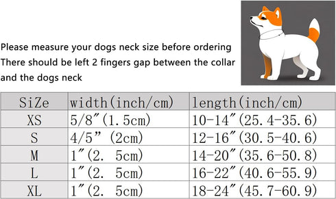Breathable Cotton Dog Collar, Soft Padded Heavy Duty Adjustable Collar for Small Medium Large Dogs, Pink, Medium Size