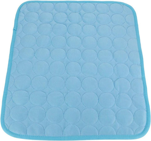 HEEPDD Dog Cooling Mat, Pet Ice Cool Bed, Self Cooling Pillow for Cats Dogs, Cages (L)