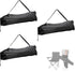 JYMBER 3 Pack Camping Chair Replacement Bag,39.37" Folding Chair Storage Bag,Portable,Durable,With Shoulder Strap