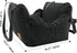 33 lbs VVICOGARD Dog Car Seats for Small Dogs, Removable Airbag Design Black Washable Pet Booster Seat with Thick