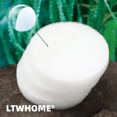 LTWHOME Compatible Polishing Pads for Fluval FX512 Filter - Pack of 12