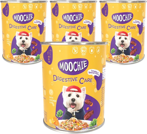 MOOCHIE Digestive Care Wet Dog Food - Chicken & Beef Liver -