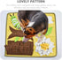 SUPVOX Snuffle Mat for Dogs Comfortable Bite-Resistant Foraging Cushion Hidden Food Pockets for Interactive Play