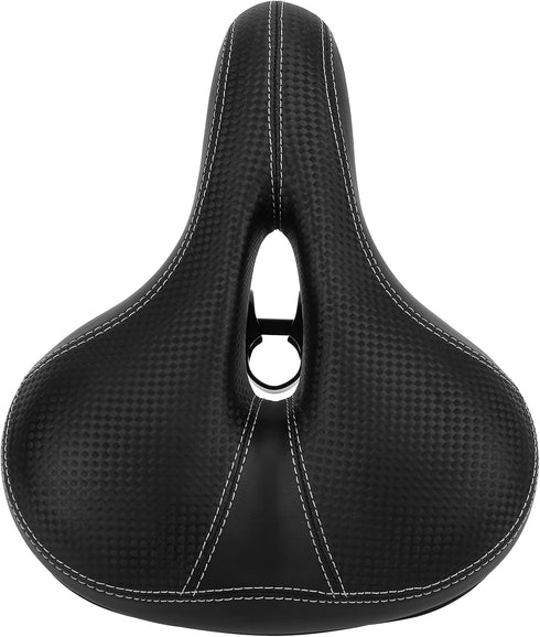Holigie Bicycle Seat Cover,Memory Foam Gel Hybrid Cushion 3D Airflow Ventilation Orthopedic Design