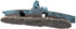 FABULETTA Resin Warship Ornament, Aquarium Decoration Fish Tank Landscaping, Safe Creative Pirate Decor for Small Fish