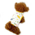 2 Pack Dog Shirts, Soft Stretchy Cotton Summer Pet T Shirts for Small Dogs Cats, Cute Cartoon Print, Lightweight