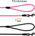 BronzeDog Rope Pro Training Dog Collar, Braided No Pull Quick Release for Small Medium Large Dogs