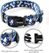 Ihoming Dog Collar and Leash Set for Daily Outdoor Walking, Bone Design for Large Dogs, L-Up to 80LBS