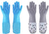Pet Grooming Gloves Pet Hair Remover, Silicone Heat Resistant Cleaning Gloves with High-Density Teeth for Dogs