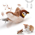 LIFLIX Flappy Bird Cat Toy for Indoor Cats, Simulated Chirping Flapping Wings