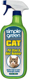 Cat Stain & Odor Remover, 32oz - Enzyme Cleaner for Cat Urine, Feces, Blood, Vomit