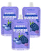 BUDDY BUDDER 3 Pack Superberry Snoot Squeeze Packs, 100% Natural Dog Peanut Butter, Made in USA, 4oz Packs