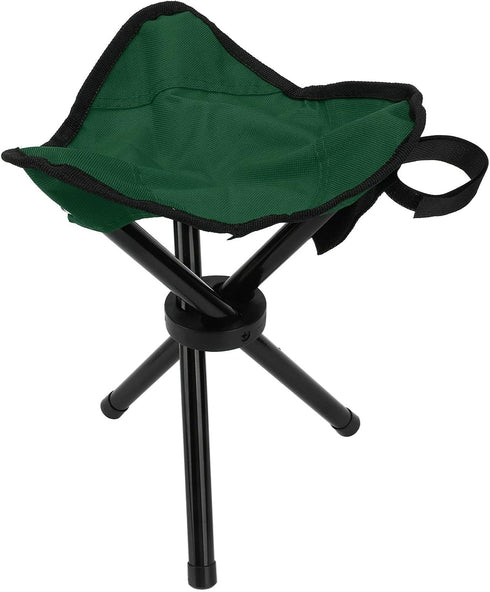 Jeanoko Folding Camping Chairs, Camping Stool, Outdoor Travel Tall Chair Portable Safe Camping Tripod Seat Lightweight
