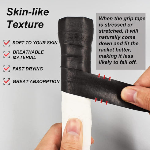 Senston Tennis Badminton Racket Overgrip and Pickleball Paddle Grip Tape