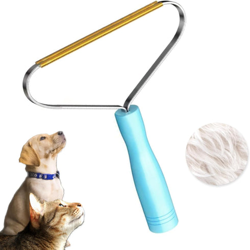 Pet Hair Remover Brush for Dog and Cat Hair - Deep Cleaning Ergonomic Handle Design - Efficient Lint Roller for