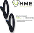 HME Reliable Durable Heavy Gauge Steel Hunting Trophy Mount - 2 Pack, Supports Up to 20 lbs