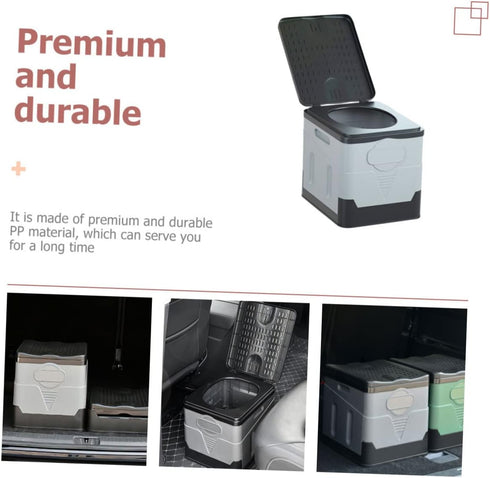1-Person MAGICLULU Portable Folding Toilet for Adults Capacity Car and Camping Emergency Use Retractable Travel Potty