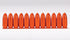 A-ZOOM 9MM Luger SNAP Cap, Orange, 12PK
