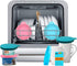 Food Can Covers | 3 Pack Silicone Lids & 1 Can Spoon | Fits Most Standard Size Canned Dog Cat Food