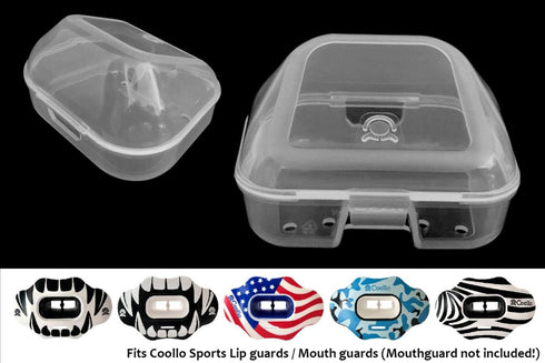 Mouth Guard Case for Most Brand Mouthpiece & Lip Guard