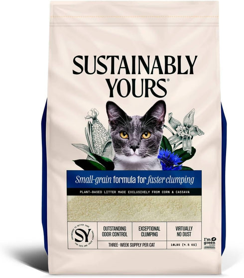 Cat Litter, Small-Grain Formula, 10 lbs