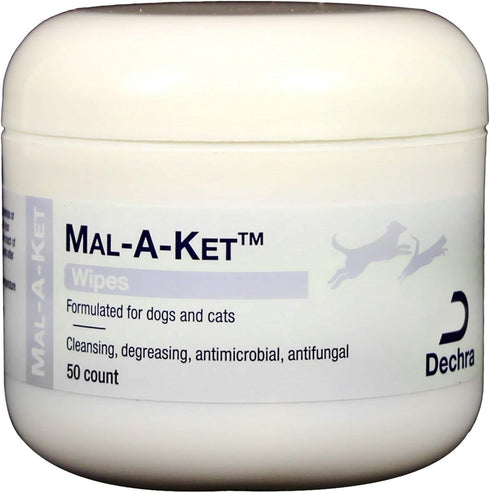 Wipes for Support Healthy Skin for Dogs, Cats 50ct by Dechra