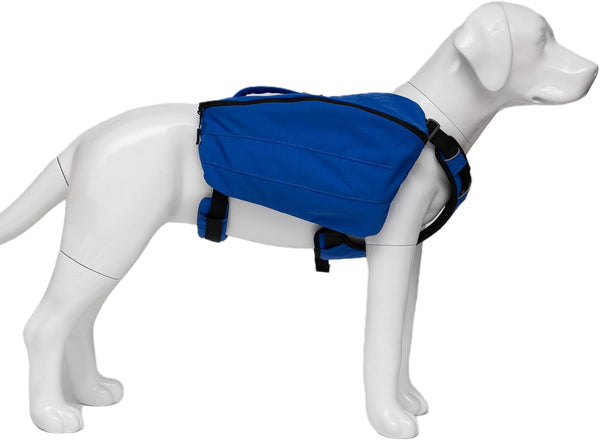 Lovelonglong Dog Backpack for Hiking - Multifunctional Outdoor Dog Day Pack with Zippered Side Pockets
