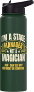 Stage Manager Producer Apparel Stage Manager Not A Magician Production Director Producer Stainless Steel Insulated