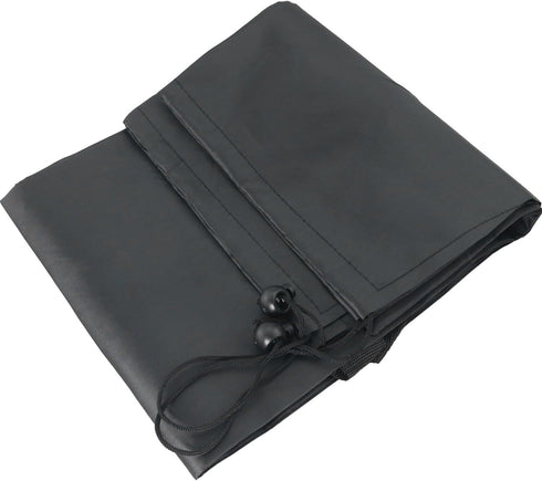 MEETOOT 2PCS Black Long Drawstring Oxford Polyester Organiser Bag 32x9.5inch Camping Chair Replacement
