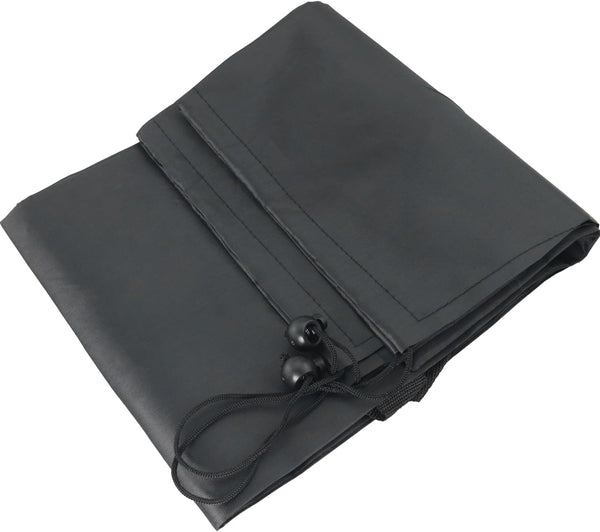 MEETOOT 2PCS Black Long Drawstring Oxford Polyester Organiser Bag 32x9.5inch Camping Chair Replacement