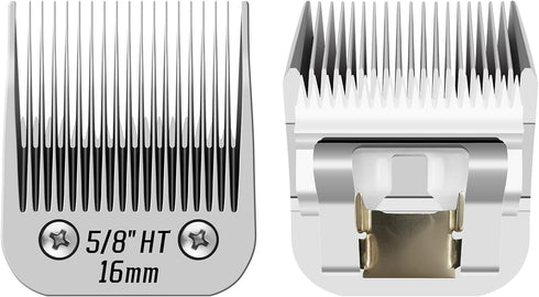 5/8HT Blade Dog Grooming Clipper Replacement Blades - Compatible with Andis Dog Clippers, Detachable Stainless Steel