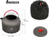 REDCAMP 1.4L Outdoor Camping Kettle with Heat Exchanger, Lightweight Aluminum Tea Kettle with Carrying Bag