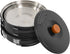 Josbuynls Set, 304 2-3 Camping Cookware Pots and Pans Stainless Stee Camping Cookware Mess Kit with Frying Pan Large