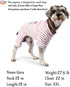 2-Pack Cotton Dog Pajamas - Lightweight Dog Onesies for Small Medium Dogs and Cats, I Love My Mommy/Daddy Printed Pet