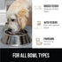 Gorilla Grip 100% Waterproof BPA Free Silicone Pet Feeding Mat, 16x10, Gray, Protects Floors, Dog Cat Food Mats