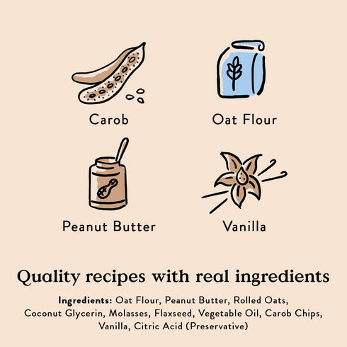 Bocce's Bakery Campfire S'Mores Treats for Dogs, Wheat-Free All-Natural Soft & Chewy Cookies, 6 oz