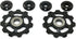 Pro Bamboo Kitchen 2pcs Variable Speed Guide Wheel, 11T Aluminum Sealed Bearing for Bicycle Rear Derailleur