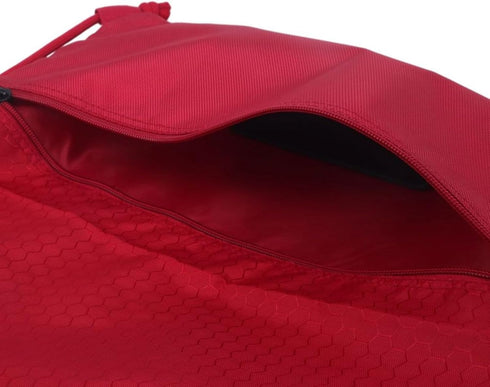 Soccer Bag, Foldable Basketball Football Volleyball Training Backpack for Outdoor Sports Equipment (Red)