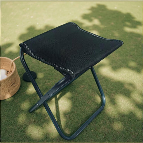 2Pcs 233x247mm GORGECRAFT Tall Camping Stool Cover Leisure Stool Fabric Cloth Portable Camp Chair Covers Black Foldable