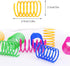 (30 Pack), ISMARTEN Cat Spring Toy Cat Kittens Toys Plastic Coil Spiral Springs for Swatting, Biting, Hunting